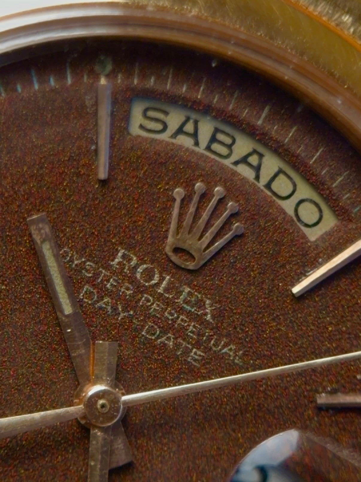 ROLEX 18k Rose Gold Day-Date 1965s