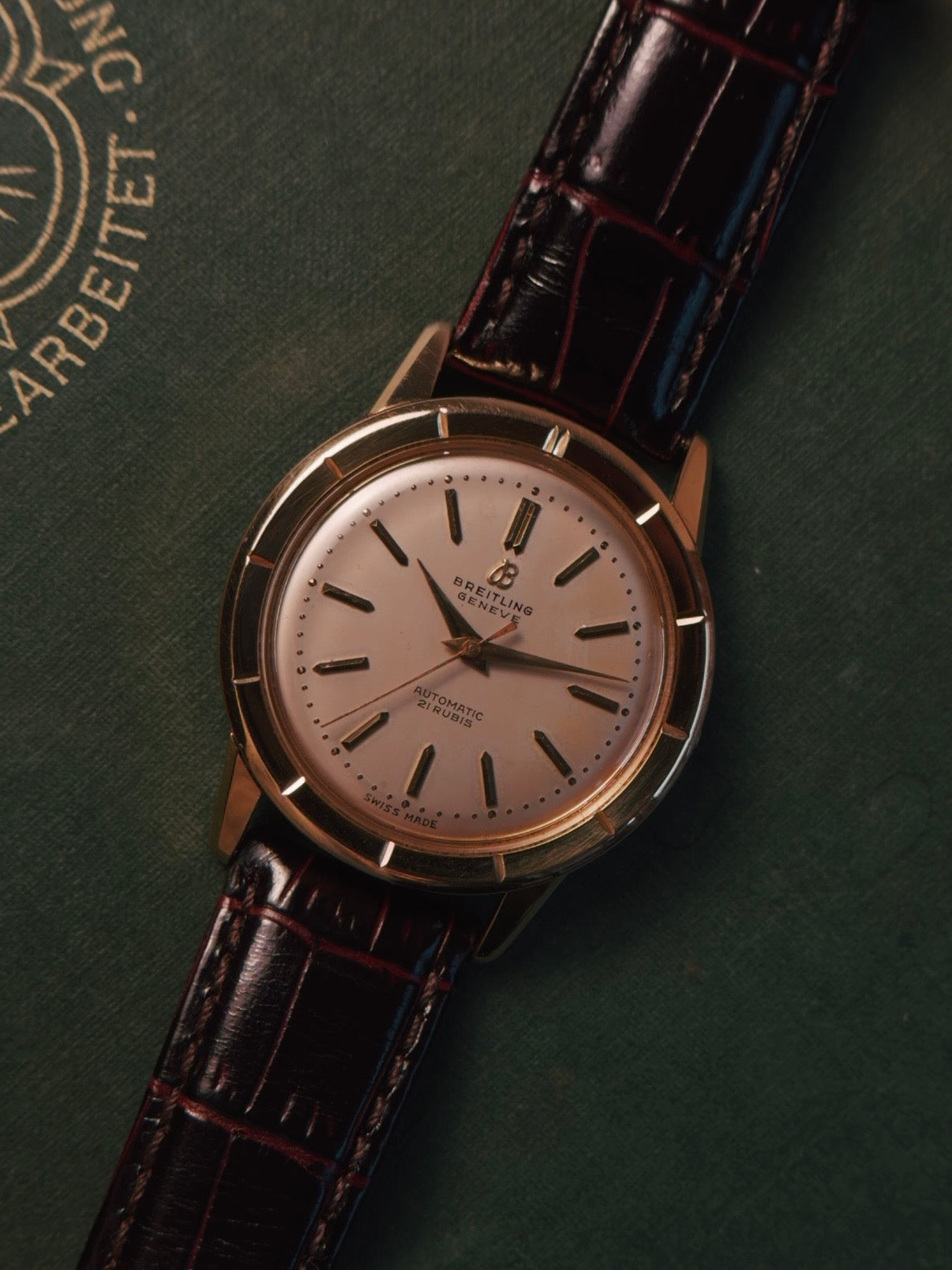 BREITLING 18K BIDNATOR 1955s