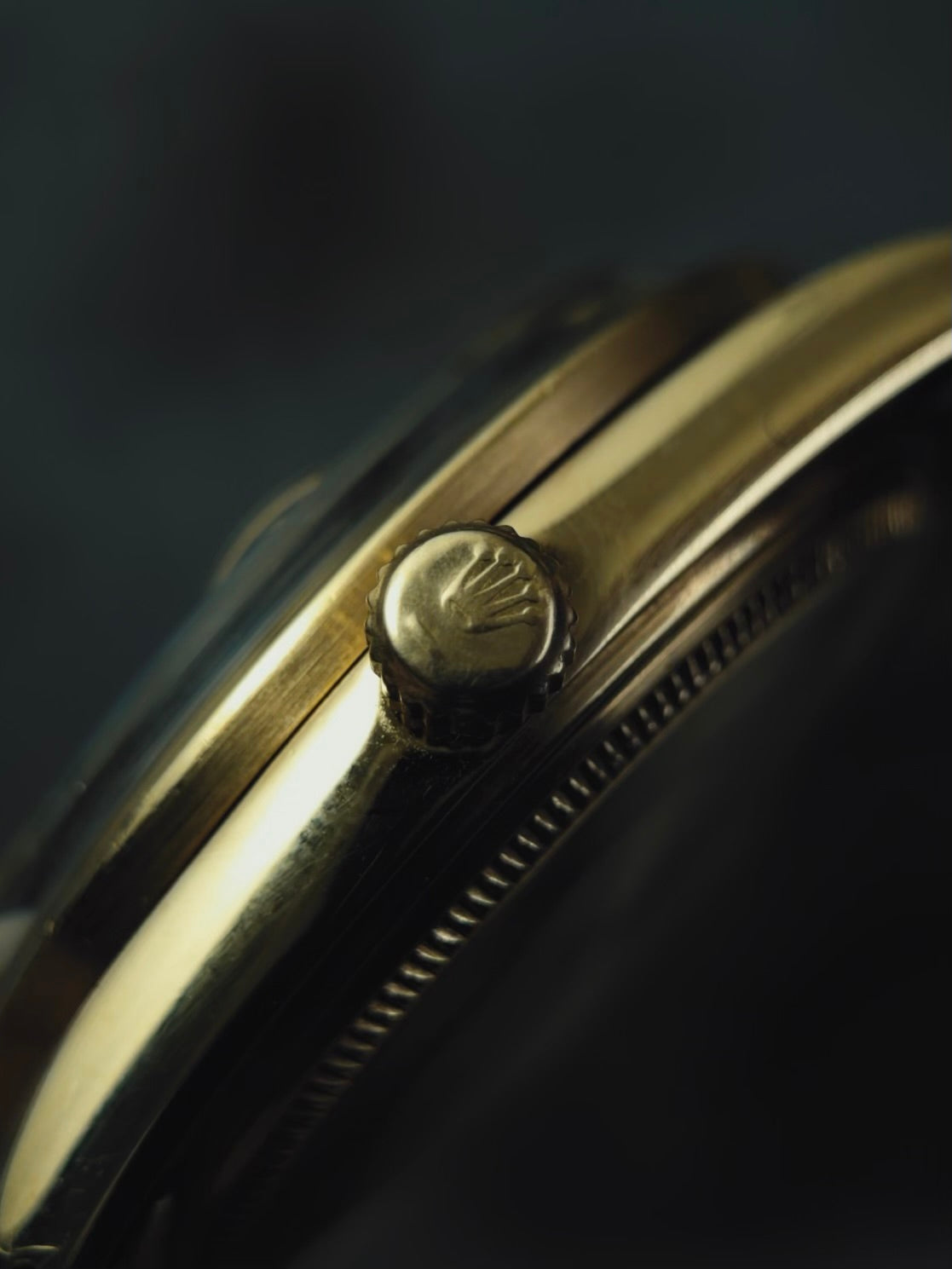 ROLEX Oyster Perpetual Date 1501 18k Yellow Gold 1964s