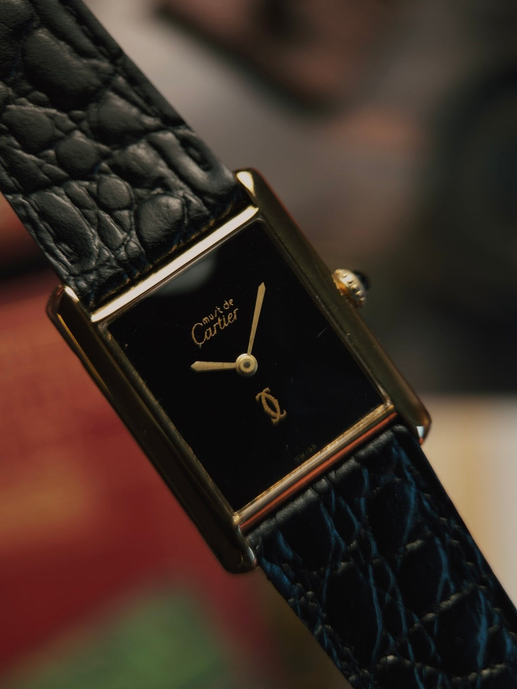 Cartier Must Tank Velmaile LM 1980s