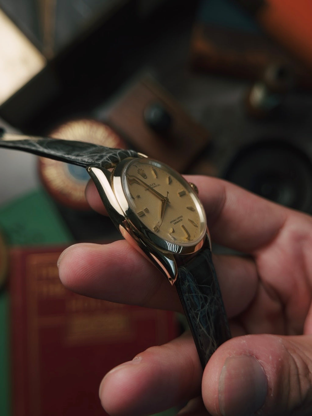 ROLEX 14K Oyster perpetual 1955s