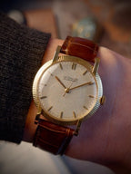 Jaeger-LeCoultre 18k Yellow Gold Clous de Paris