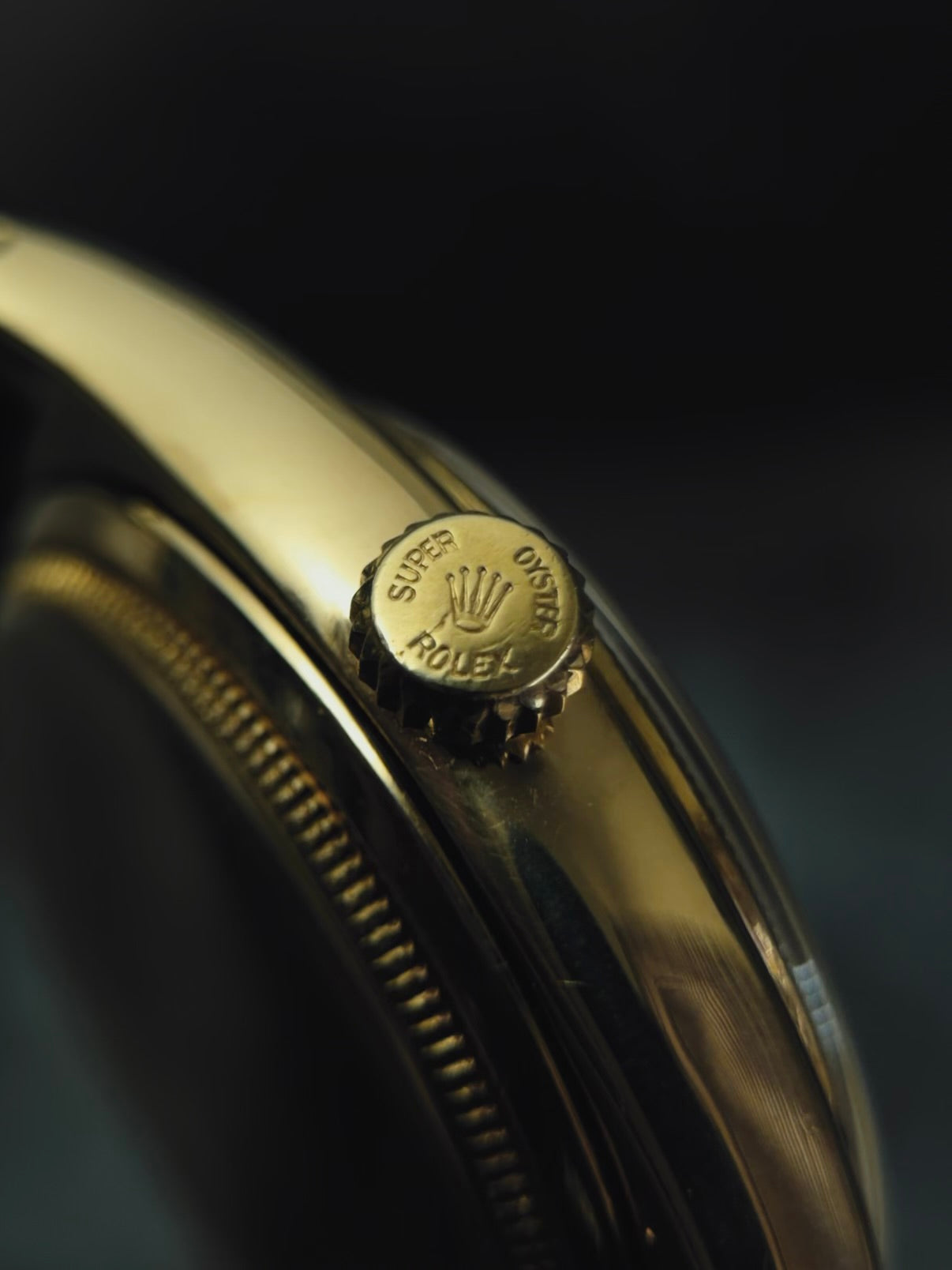 ROLEX Datejust 6105 Lefty 18k 1952s
