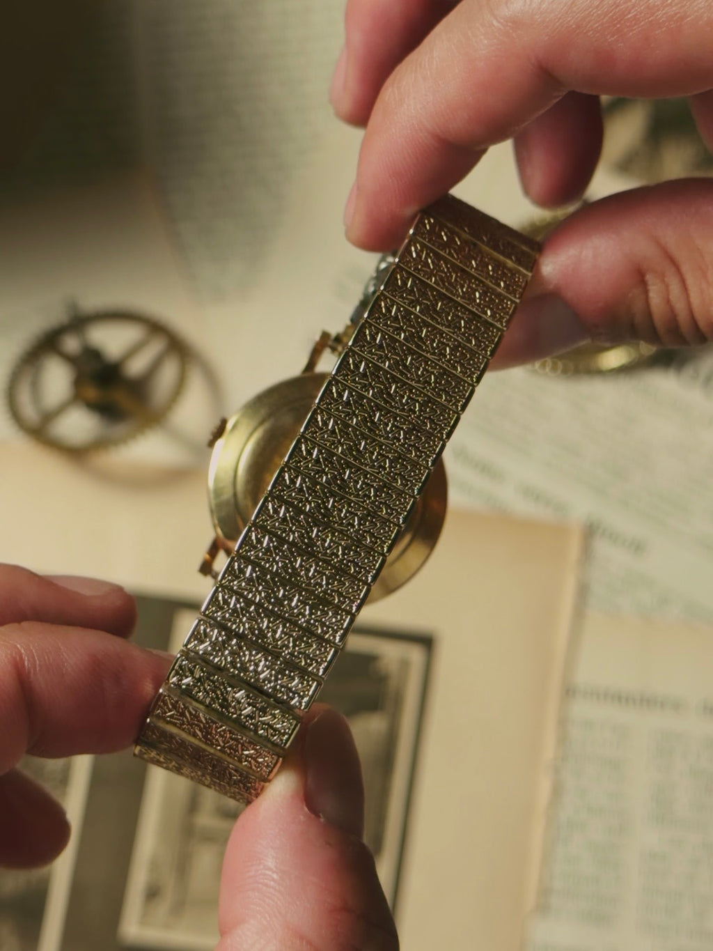 ROLEX 9659 Precision 18k Yellow Gold 1965s