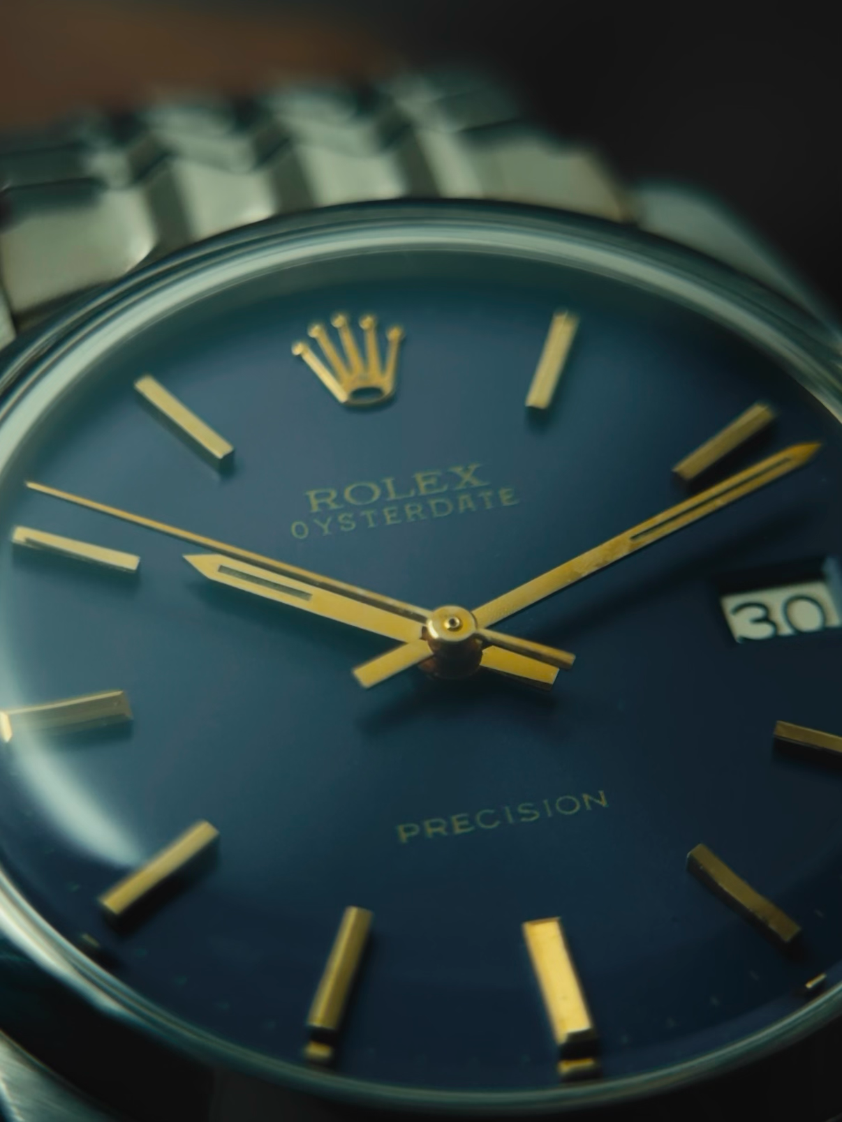 ROLEX Oysterdate Precision 6694 SS 1966s