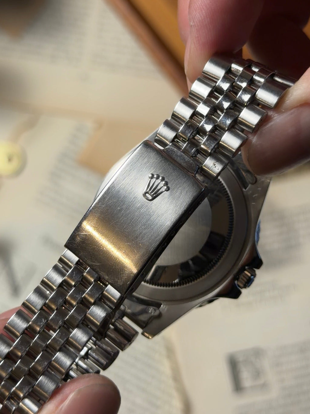 ROLEX SS “TIFFANY DIAL” Long E GMT Master 1968s