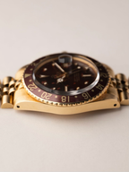 ROLEX 1675/8 18K Yellow Gold Tropical GMT