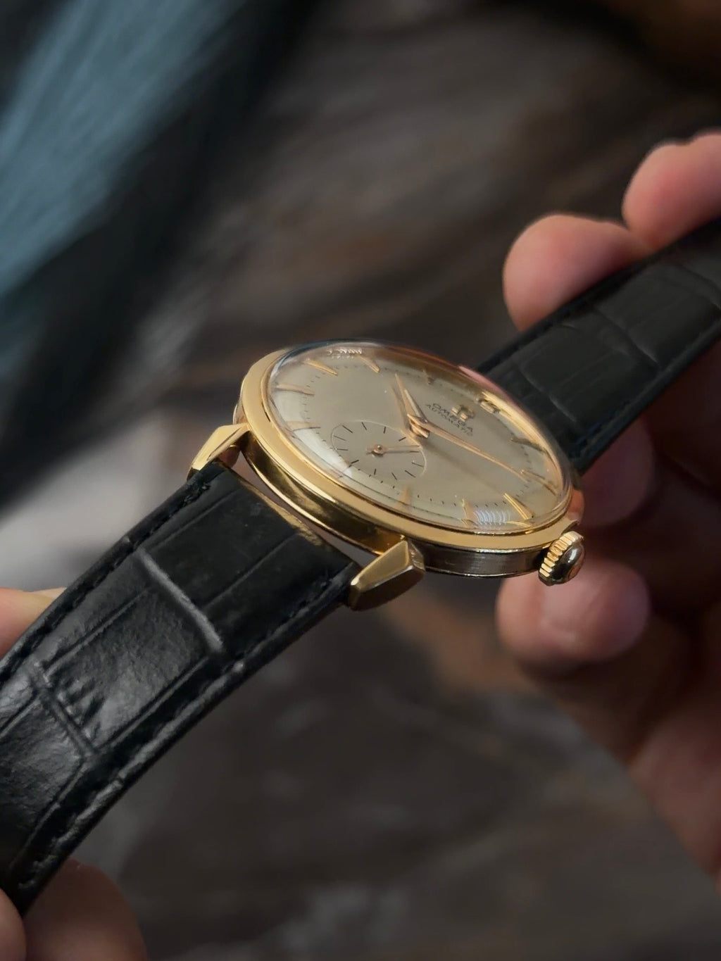 OMEGA 2709 18k Yellow Gold 1952s