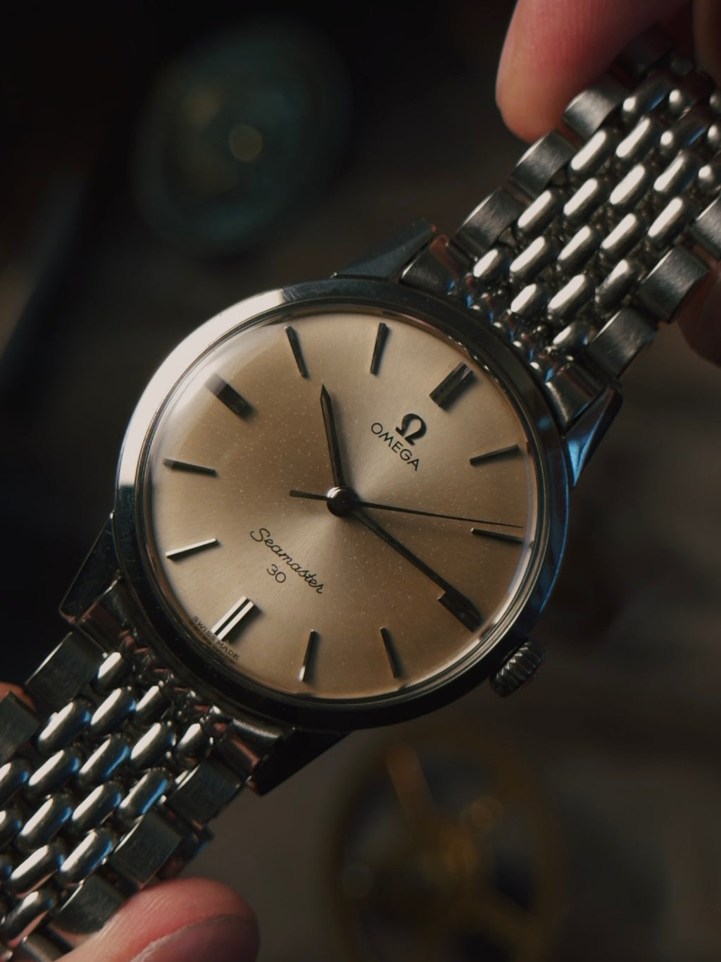 OMEGA Seamaster Warm Patina Dial 1963s