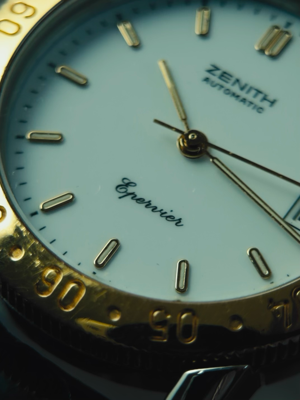 ZENITH エペルヴィエ 18Kゴールドベゼル 1990年代