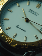 ZENITH エペルヴィエ 18Kゴールドベゼル 1990年代