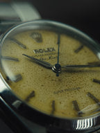 ROLEX Air-King 6552 1st Generation Original Warm Patina Dial 1958s