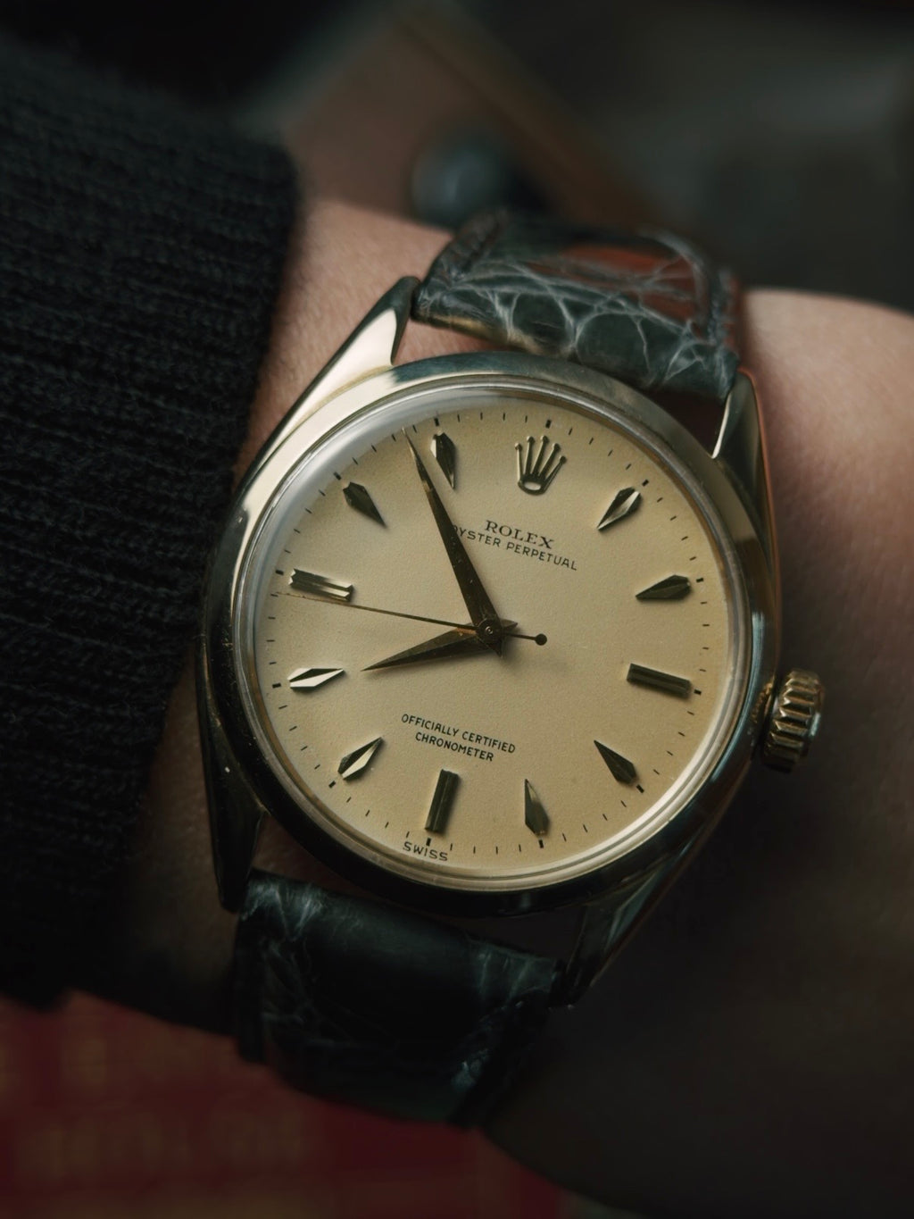 ROLEX 14K Oyster perpetual 1955s