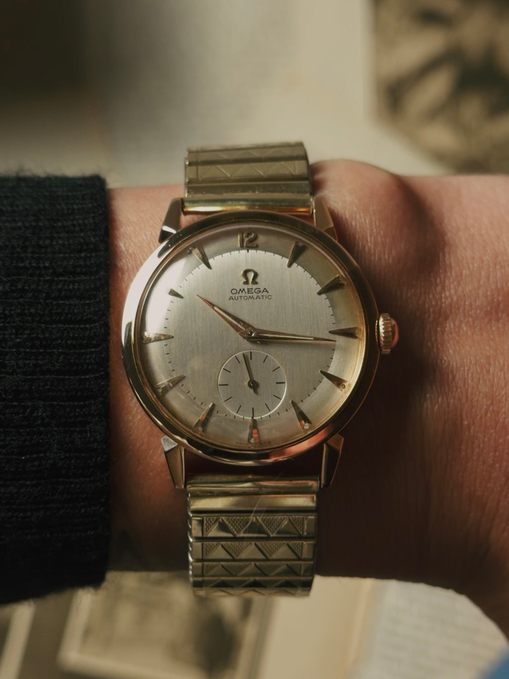 OMEGA 2709 18k Yellow Gold 1952s
