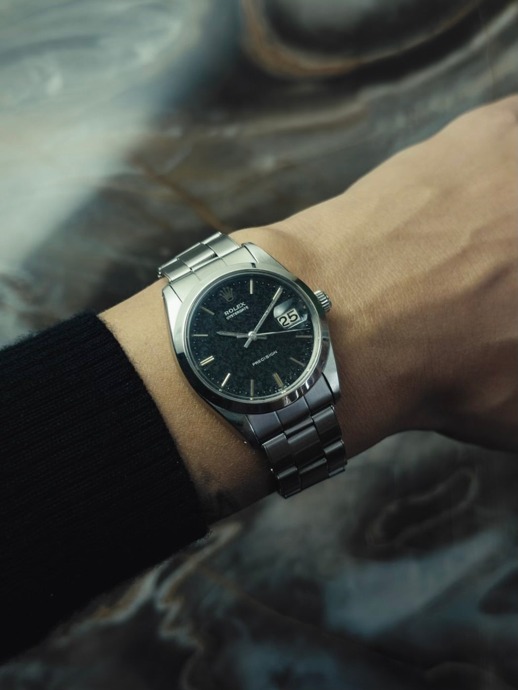 ROLEX 6694 Oysterdate “Midnight Tropical Dial” 1965s