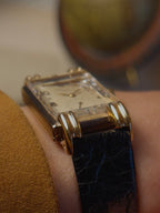 PATEK PHILIPPE 18k Rectangular 1942s