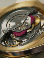 ROLEX 18k YG “PUPLE CHANGE” Nipple Blue Submariner Date 1973s