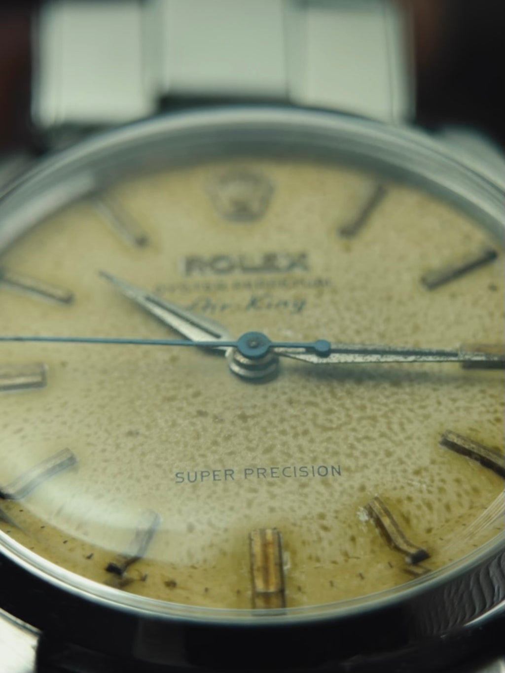 ROLEX Air-King 6552 1st Generation Original Warm Patina Dial 1958s
