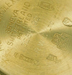 ROLEX 18k YG “PUPLE CHANGE” Nipple Blue Submariner Date 1973s