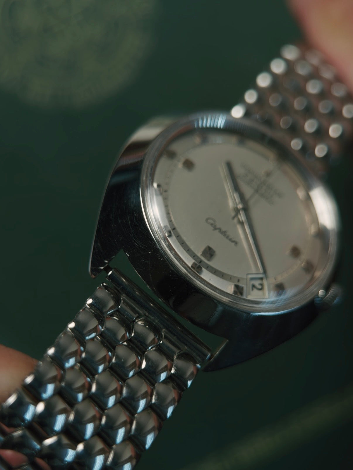 ZENITH Big Disc case "CAPTAIN" Automatic Chronometer 1965s