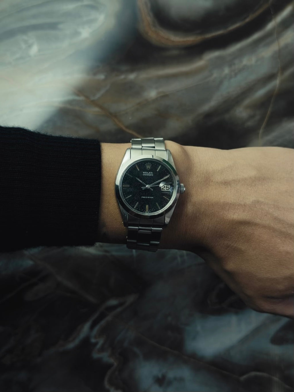 ROLEX 6694 Oysterdate “Midnight Tropical Dial” 1965s