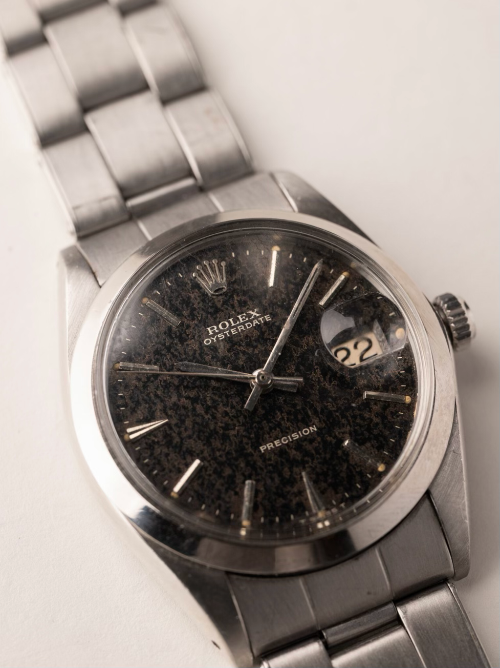 ROLEX 6694 オイスターデイト “ミッドナイトトロピカルダイヤル” 1967年製