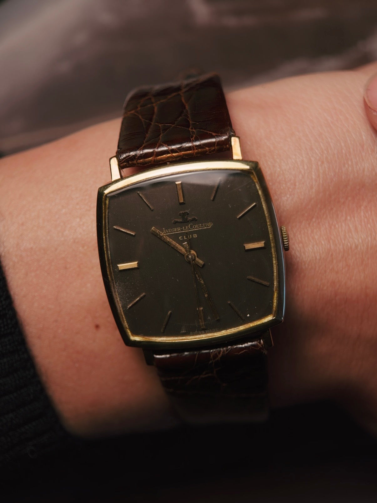 Jaeger-LeCoultre  18K Yellow Gold LECOULTRE CLUB