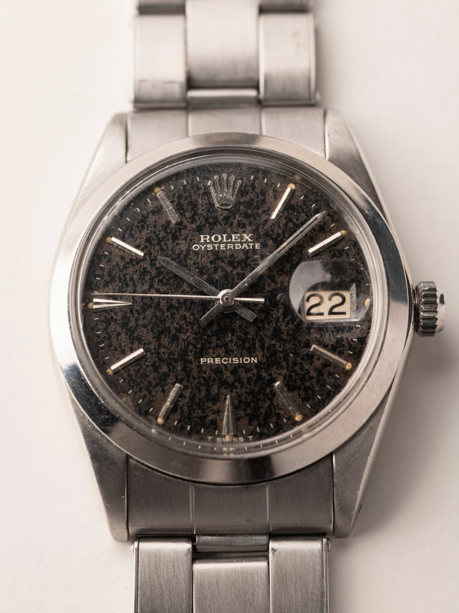 ROLEX 6694 Oysterdate  “Midnight Tropical Dial” 1967s