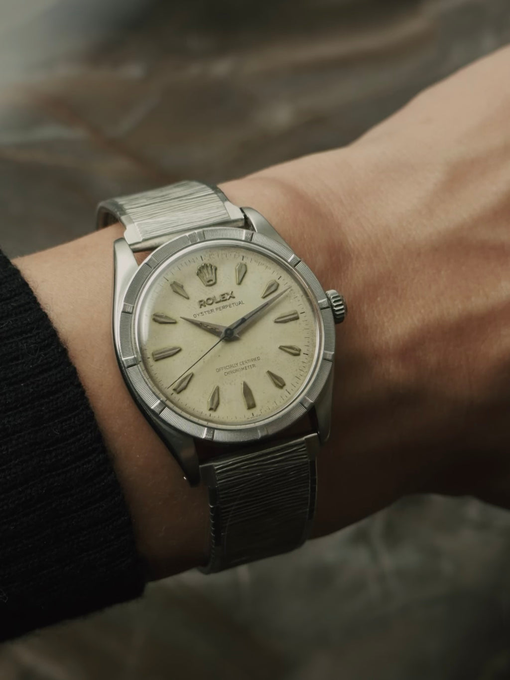ROLEX Oyster Perpetual ”ENGIN FIX BEZEL” Spear Hour-Makers