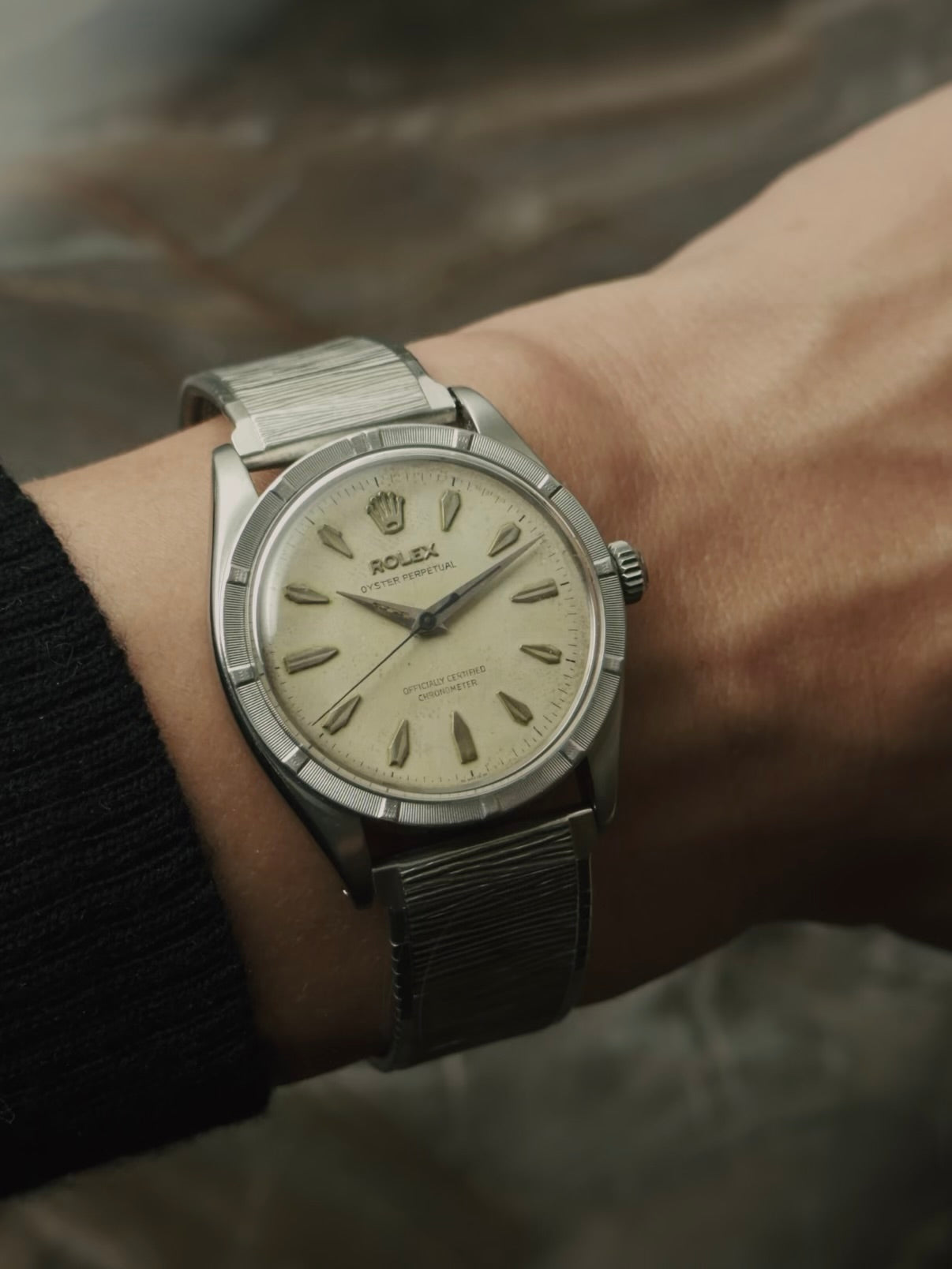 ROLEX Oyster Perpetual ”ENGIN FIX BEZEL” Spear Hour-Makers