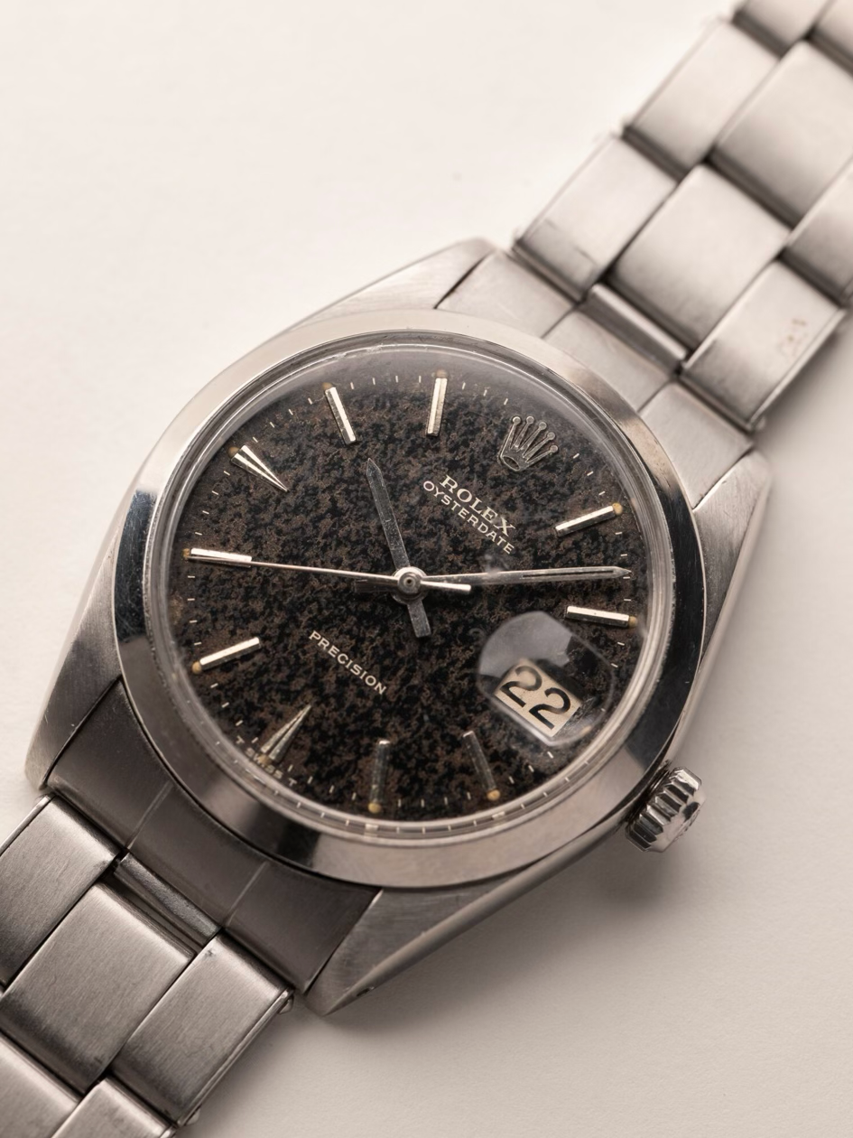 ROLEX 6694 Oysterdate  “Midnight Tropical Dial” 1967s