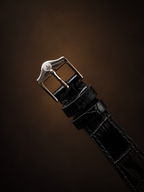 Alligator Embossed Leather Watch Strap｜尾錠
