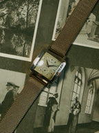 ROLEX  PERPETUAL BULGING BACK 18k Rose Gold 1950s