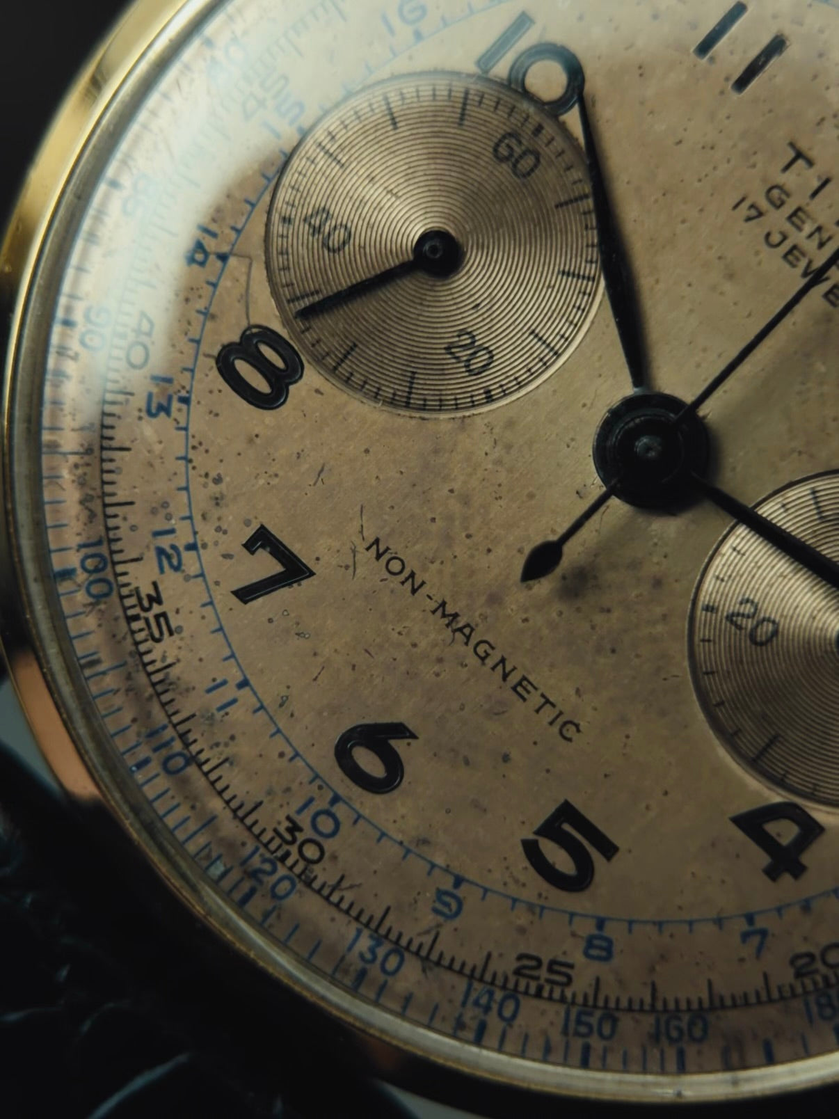 TITUS 18k Rose Gold Chronograph