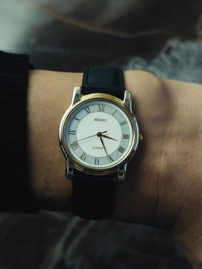 SEIKO Lucent Two-Tone GP Quartz 1996s