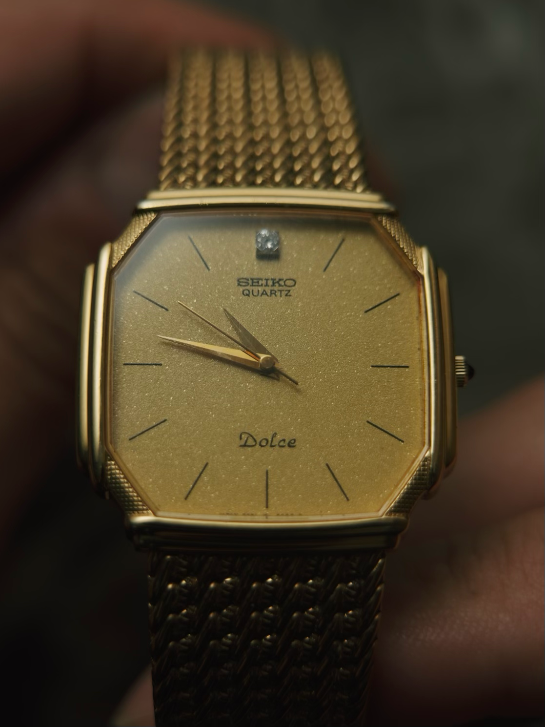 SEIKO Dolce GP 1P Crystal Quartz 1983s