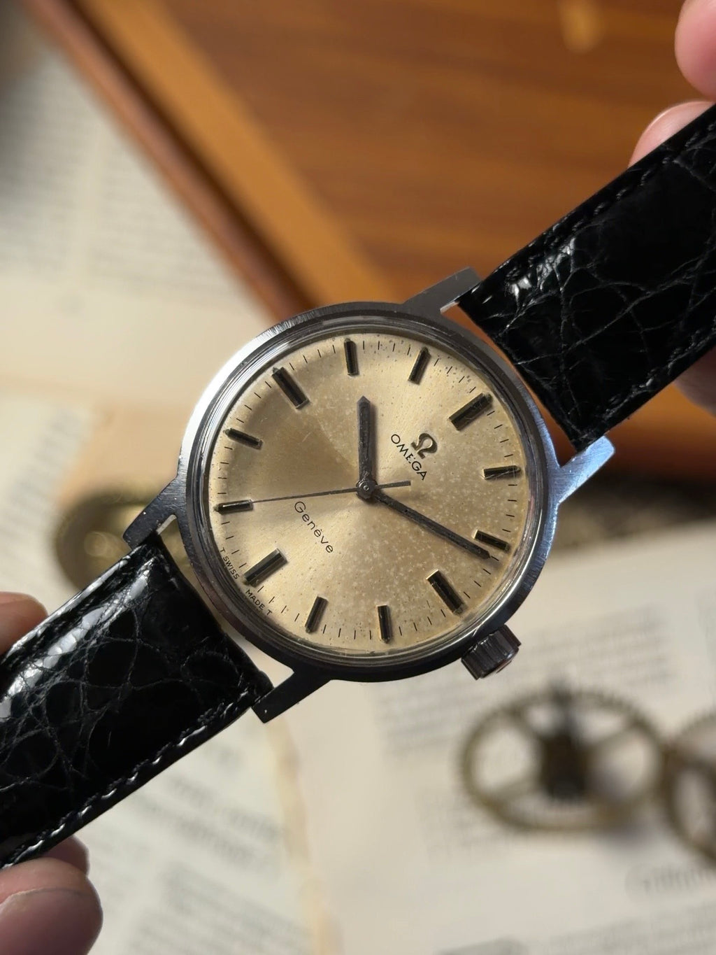 OMEGA Genéve “PATINA DIAL” 1970s