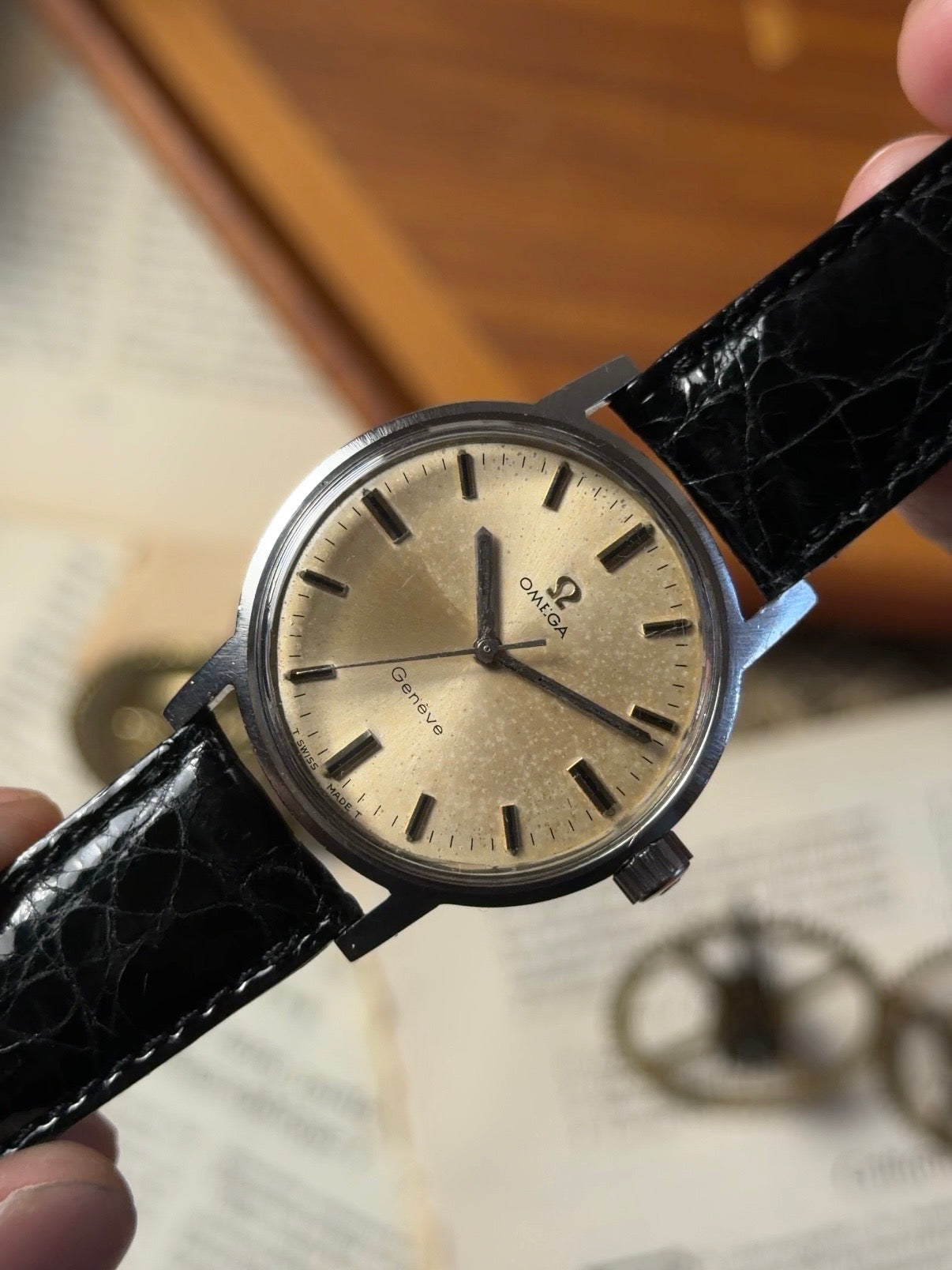 OMEGA Genéve “PATINA DIAL” 1970s