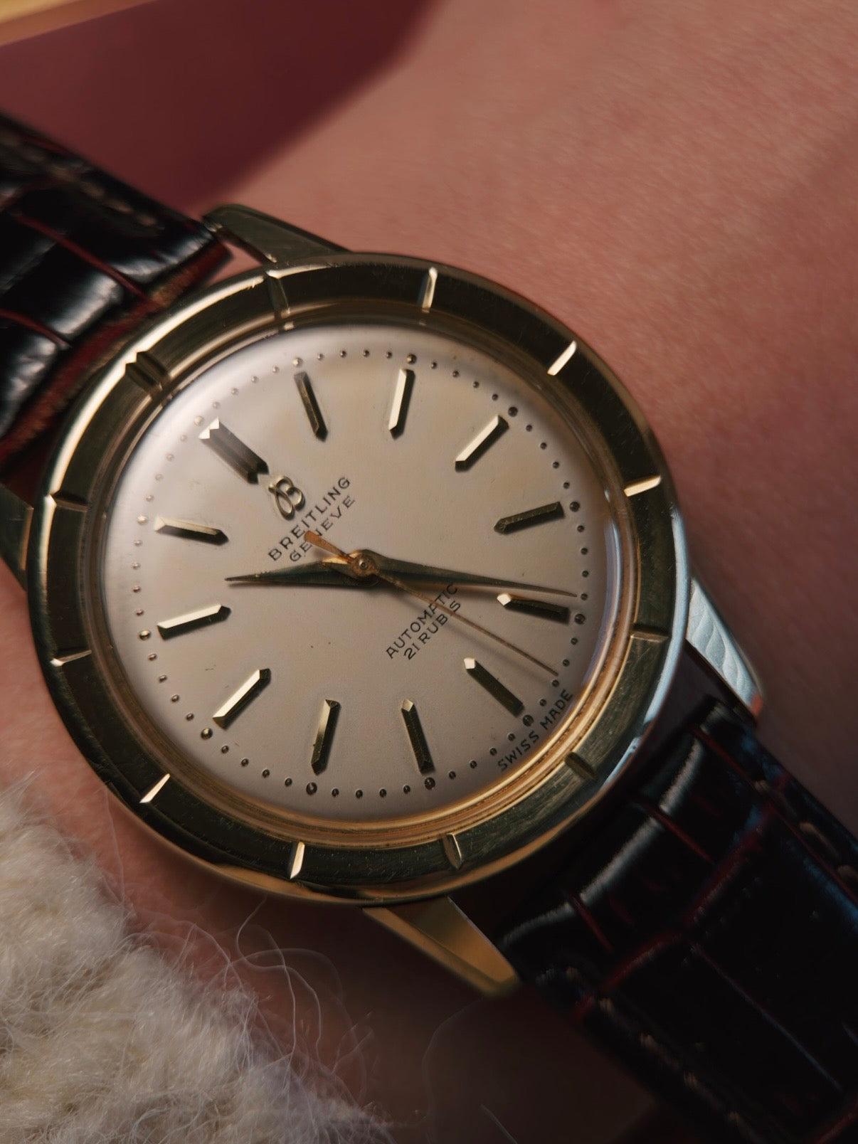 BREITLING 18K BIDNATOR 1955s