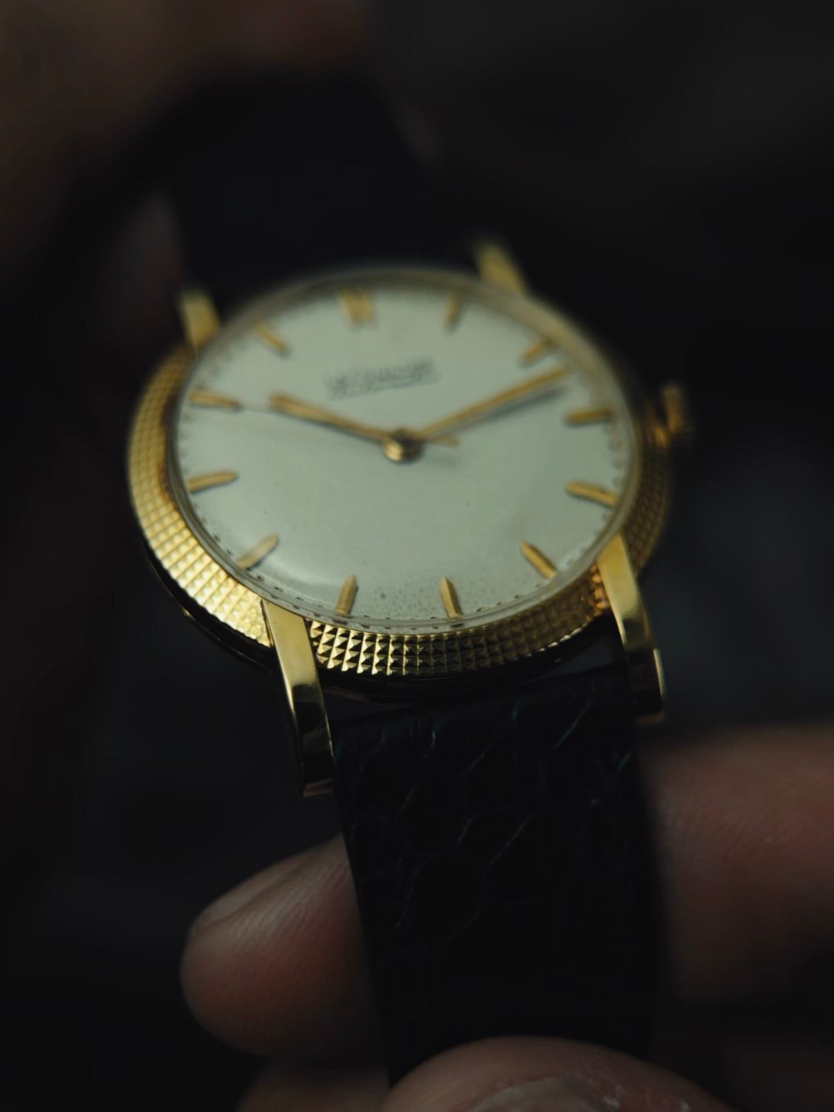 Jaeger-LeCoultre 18k Yellow Gold Clous de Paris