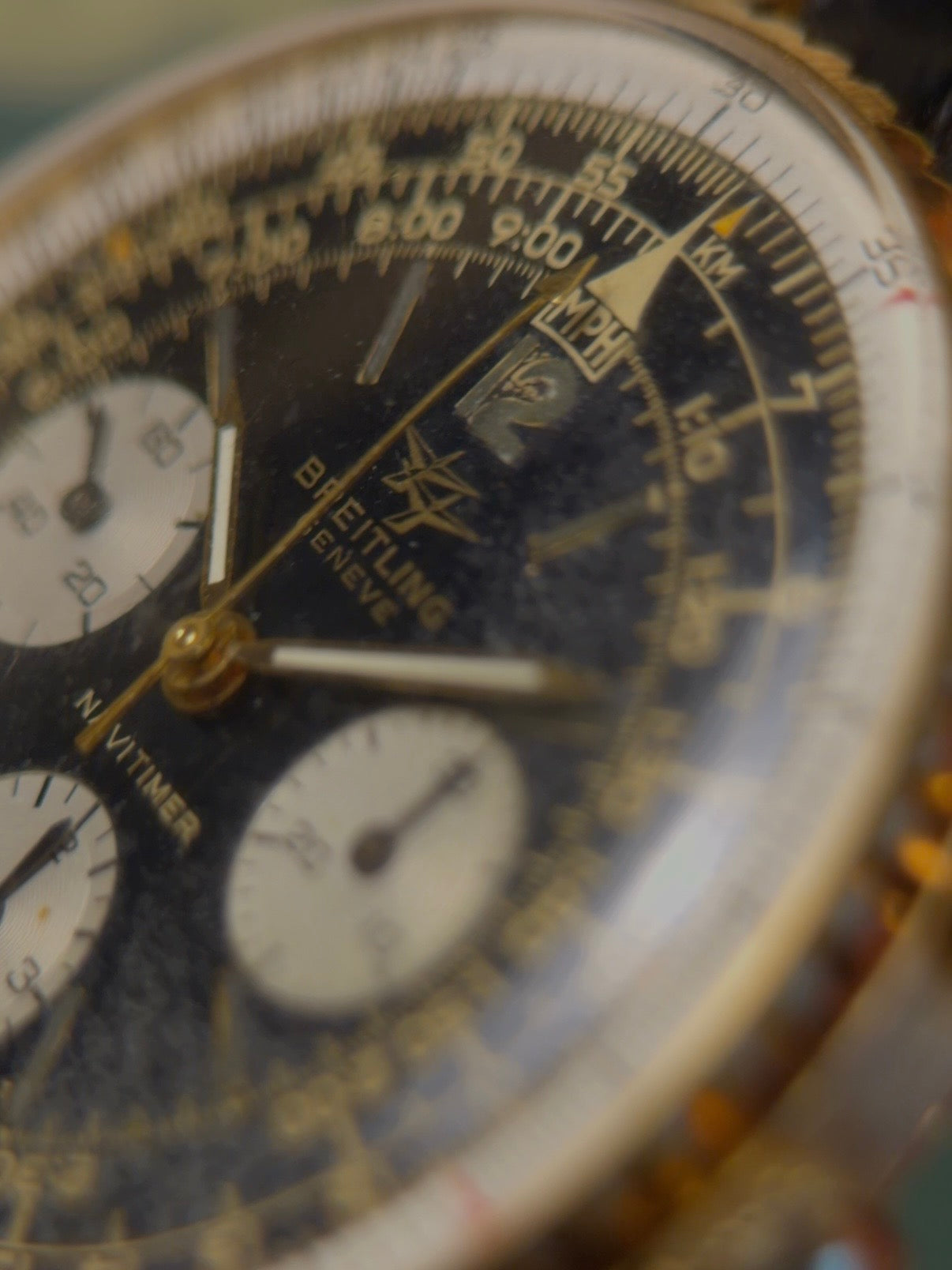 BREITLING 18k  NAVITIMER 1967s