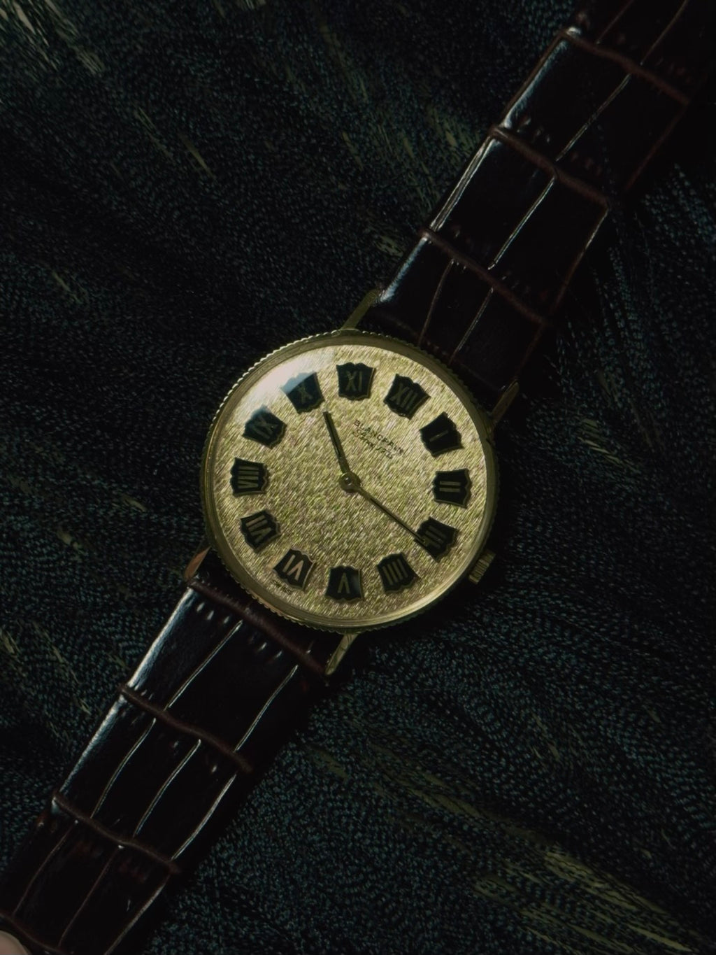 BLANCPAIN Ultra Slim 18k Yellow Gold 1970s