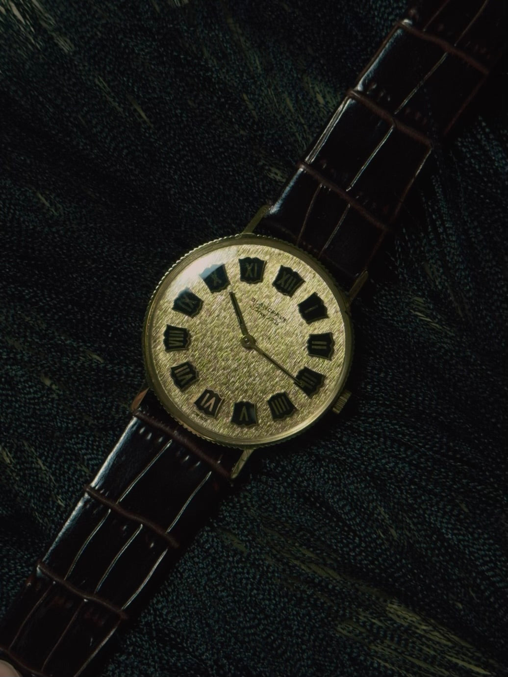 BLANCPAIN Ultra Slim 18k Yellow Gold 1970s