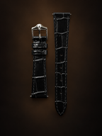 Alligator Embossed Leather Watch Strap｜アリゲーター型押しレザー 時計ベルト 厚さ2mm