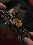 OMEGA Speedmaster 18k Yellow Gold Two Tone 1990s