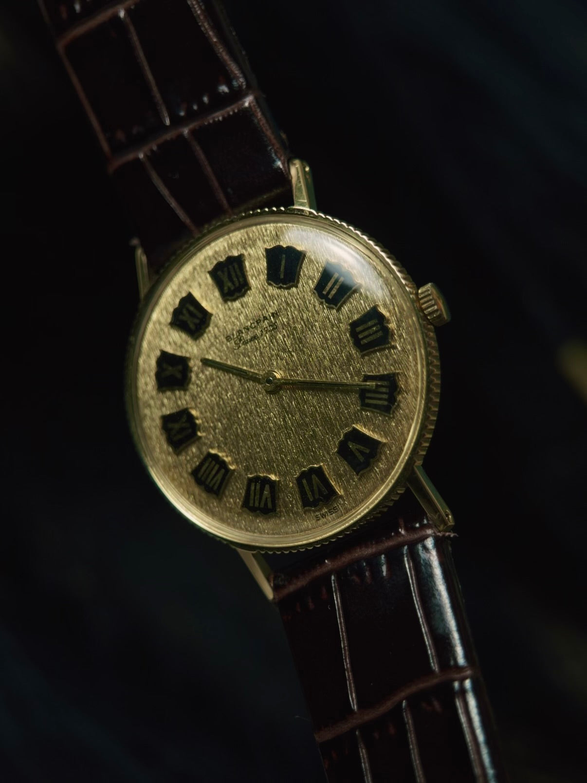 BLANCPAIN Ultra Slim 18k Yellow Gold 1970s