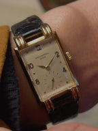 PATEK PHILIPPE 18k Rectangular 1942s