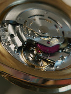 ROLEX 18k YG “PUPLE CHANGE” Nipple Blue Submariner Date 1973s