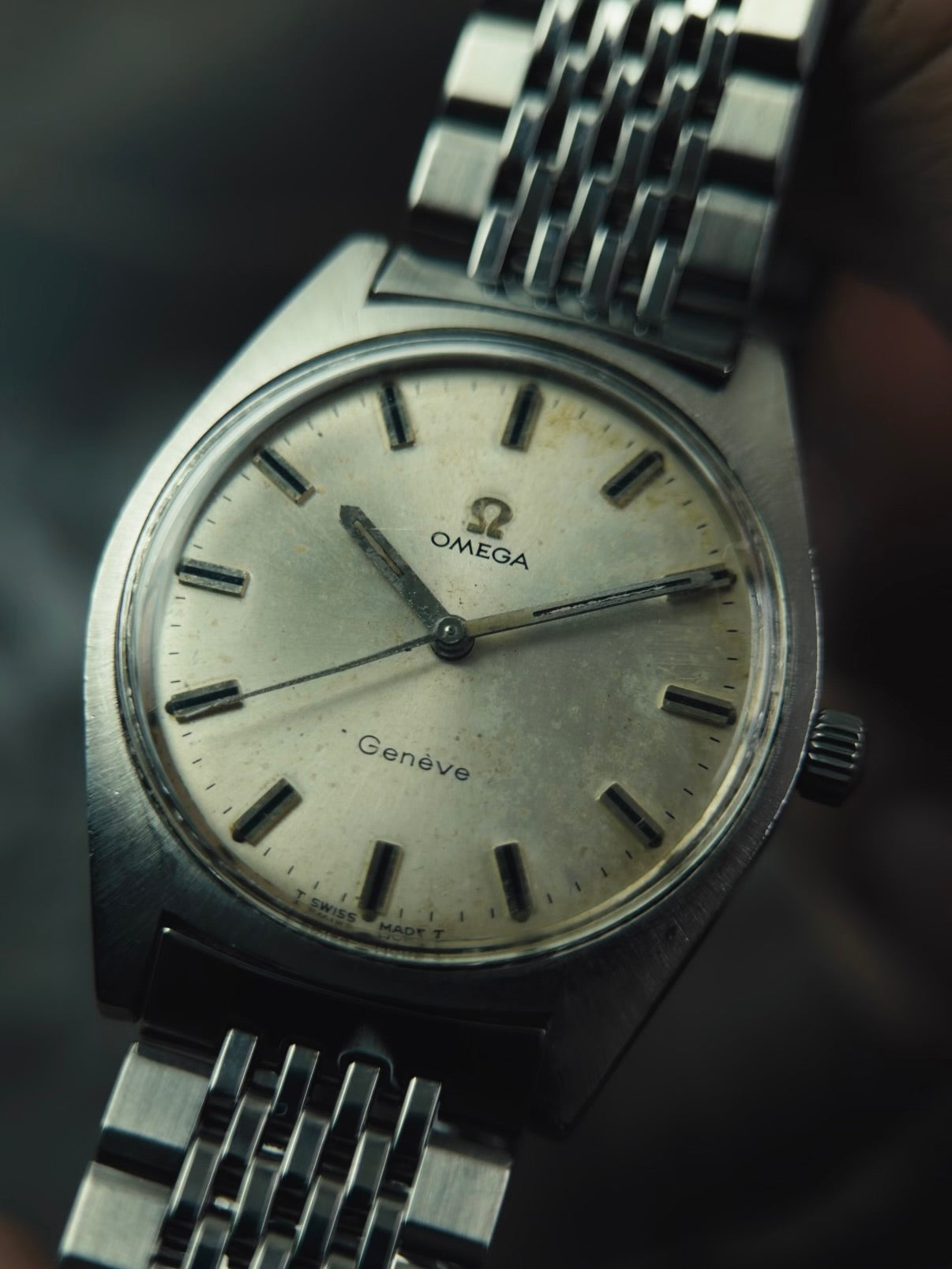 OMEGA Genéve SS Vintage Patina Dial 1970s