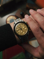 OMEGA Speedmaster 18k Yellow Gold Two Tone 1990s